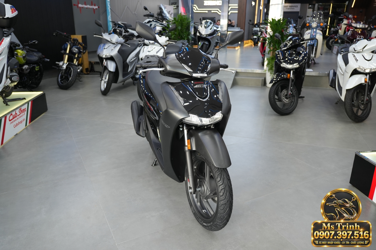Honda SH150i Ý đen nhám 2027 tại Đà Nẵng sắc đen lịch lãm giá tốt, chính ngạch