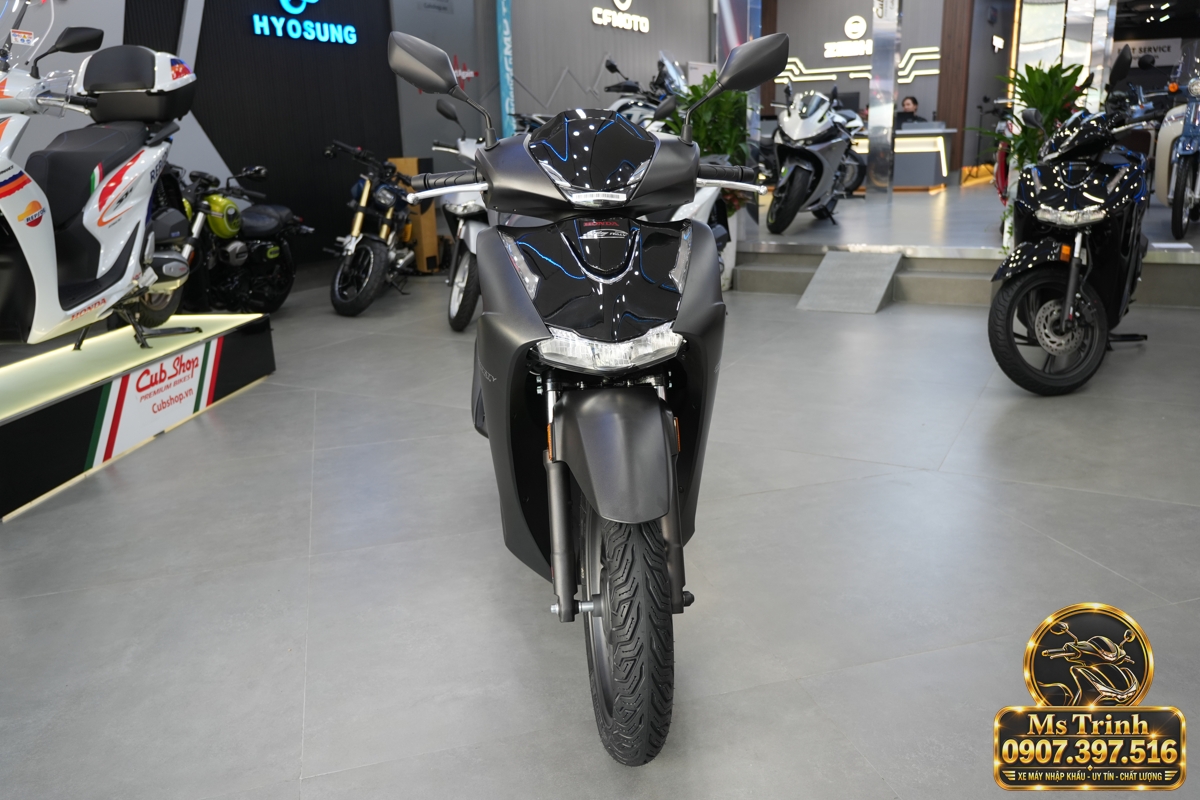 Honda SH150i Ý đen nhám 2027 tại Đà Nẵng sắc đen lịch lãm giá tốt, chính ngạch