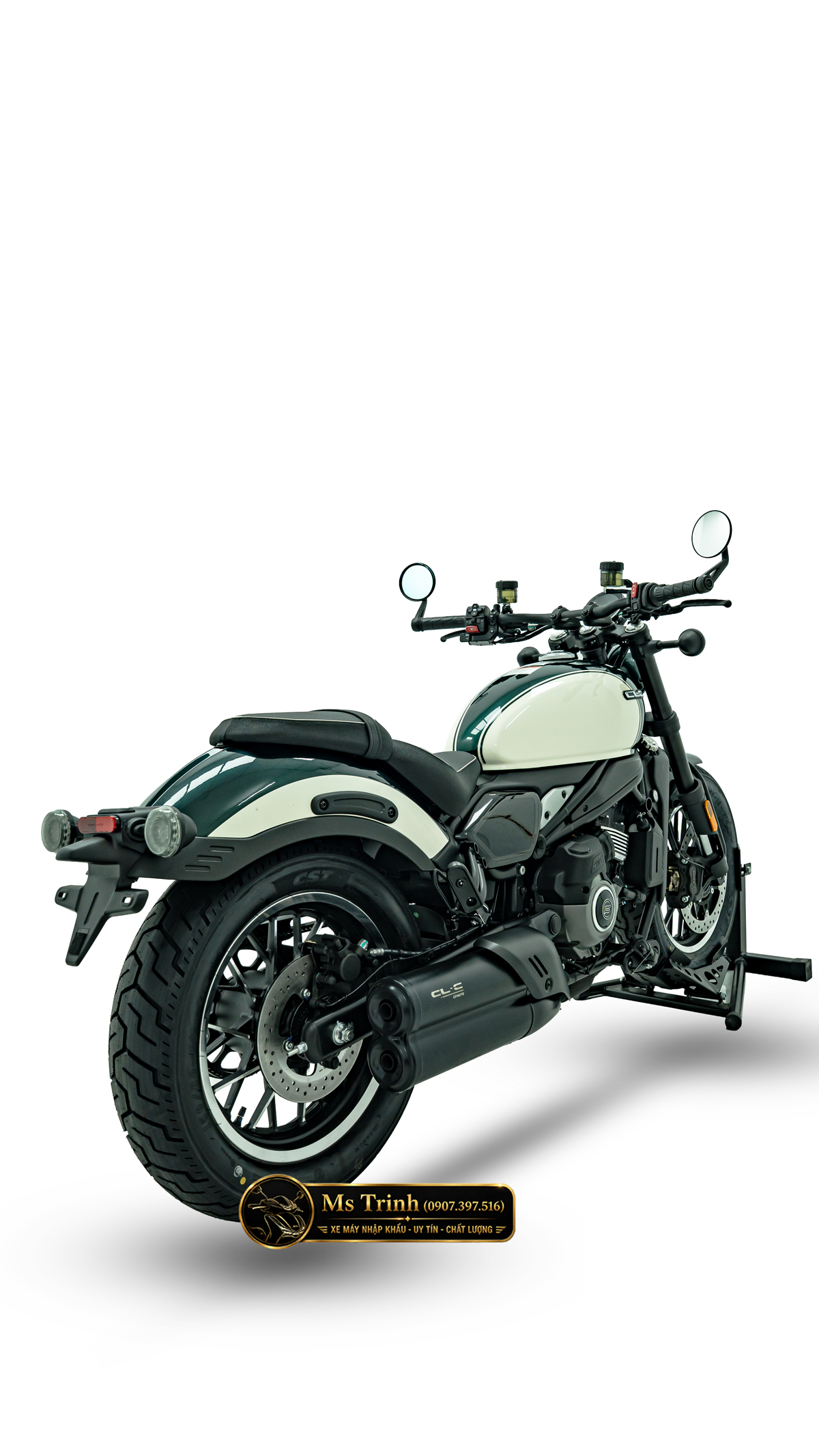 CFMOTO 450CL-C AMT Đà Nẵng Cruiser 449cc số tự động, giá 167 triệu