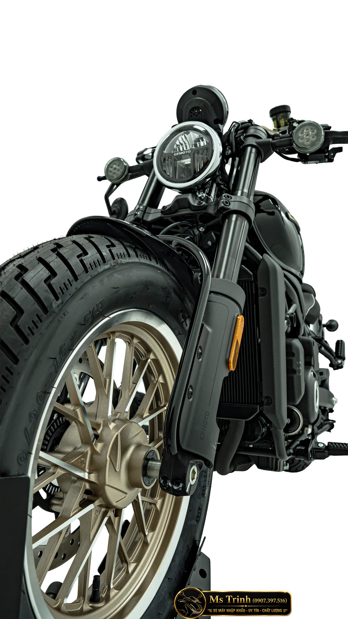 CFMOTO 450CL-C AMT Đà Nẵng Cruiser 449cc số tự động, giá 167 triệu