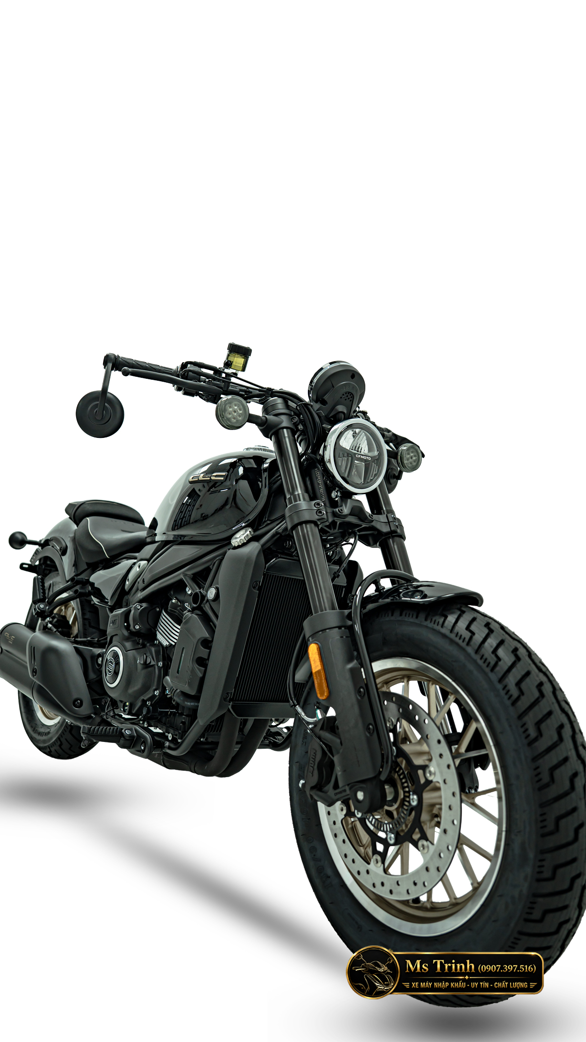 CFMOTO 450CL-C AMT Đà Nẵng Cruiser 449cc số tự động, giá 167 triệu