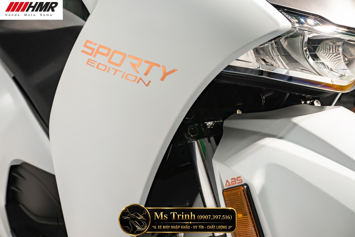 Honda SH350i nhập Ý 2026 tại Đà Nẵng - SH350i Sporty Trắng Nhám, Xám Bóng Đẳng Cấp Chuẩn Ý