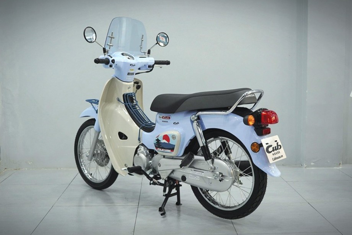 Honda Cub 110 Fujisan bản giới hạn tại Đà Nẵng - Thiết kế đậm chất Nhật Bản