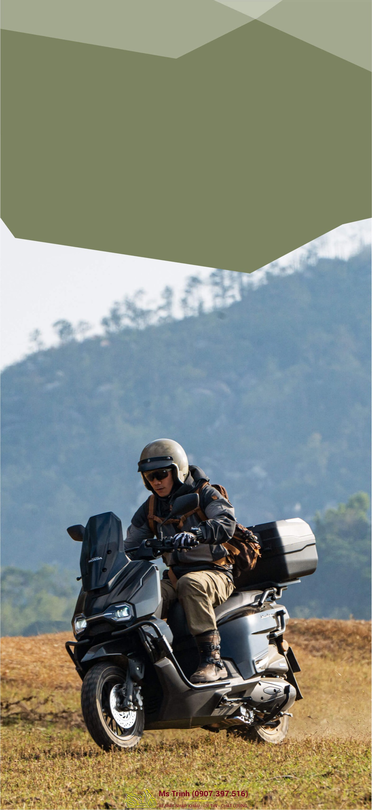 Honda HRD125 2026 - Xe tay ga ADV cá tính, ABS 2 kênh, công nghệ hiện đại tại Đà Nẵng