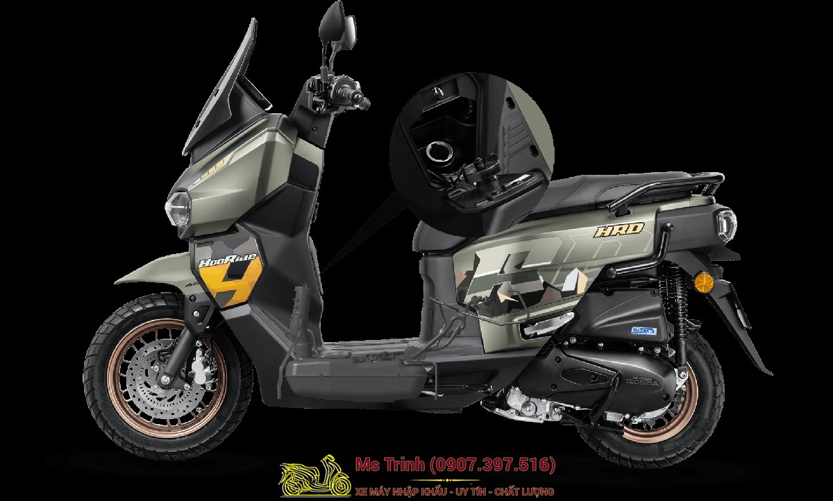 Honda HRD125 2026 - Xe tay ga ADV cá tính, ABS 2 kênh, công nghệ hiện đại tại Đà Nẵng