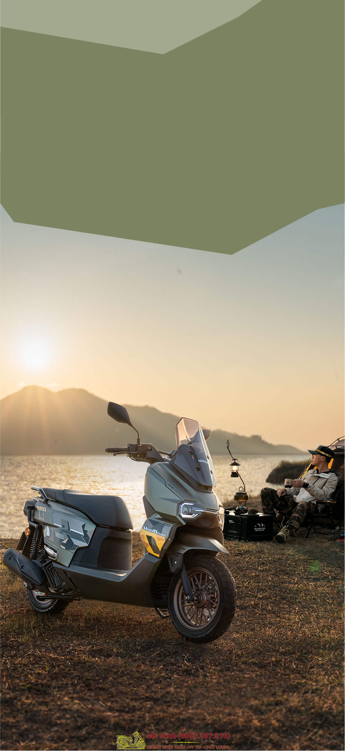 Honda HRD125 2026 - Xe tay ga ADV cá tính, ABS 2 kênh, công nghệ hiện đại tại Đà Nẵng