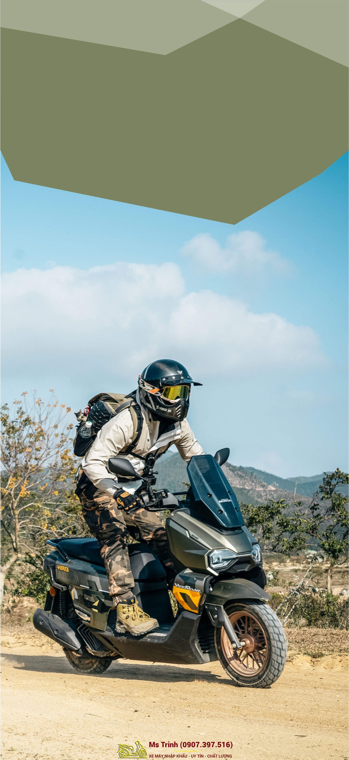 Honda HRD125 2026 - Xe tay ga ADV cá tính, ABS 2 kênh, công nghệ hiện đại tại Đà Nẵng