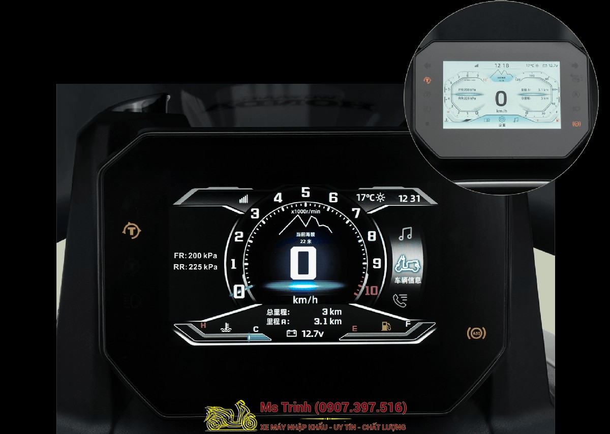 Honda HRD125 2026 - Xe tay ga ADV cá tính, ABS 2 kênh, công nghệ hiện đại tại Đà Nẵng