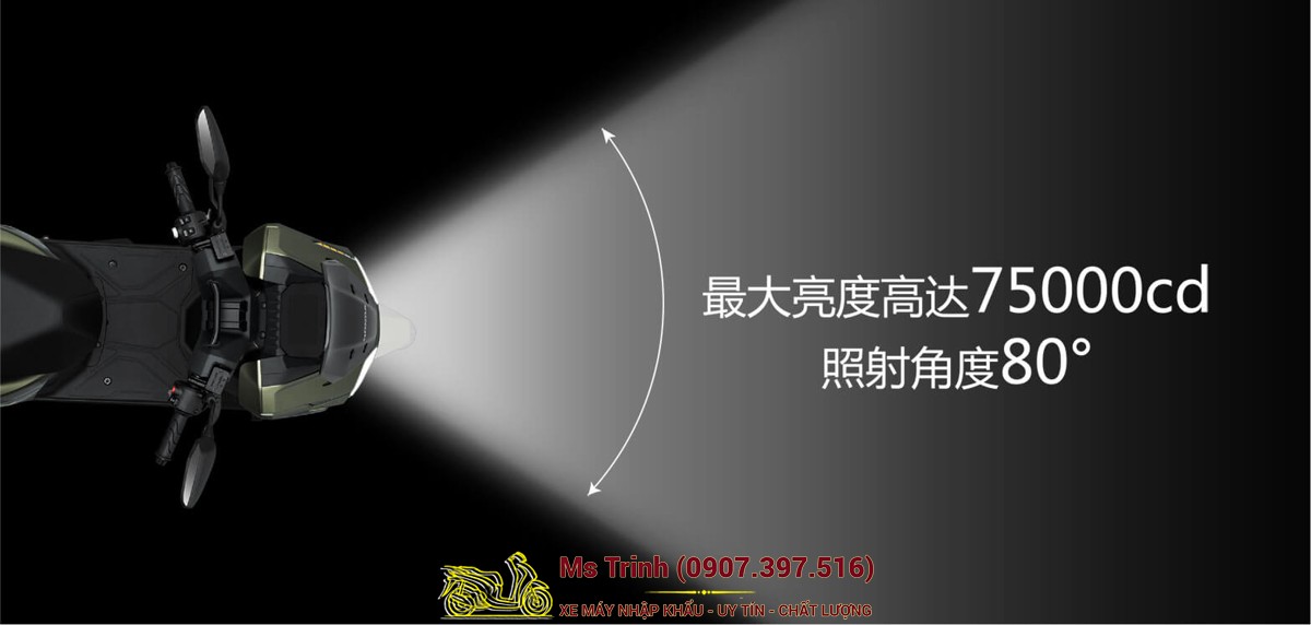 Honda HRD125 2026 - Xe tay ga ADV cá tính, ABS 2 kênh, công nghệ hiện đại tại Đà Nẵng