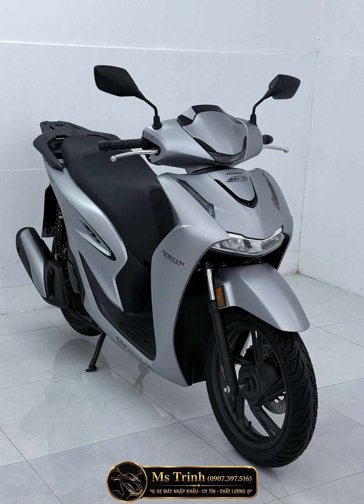 Honda SH150i Special Edition HMR màu bạc nhập Ý 2026 tại Đà Nẵng | Giá mới nhất, xe chính ngạch Honda Moto Roma