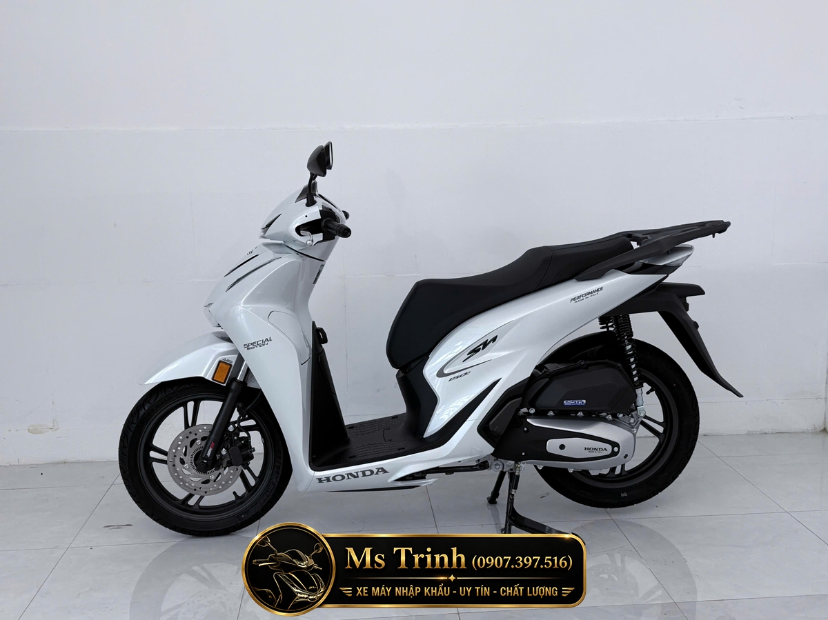 Honda SH150i Special Edition Standard nhập HMR Ý màu trắng tại Đà Nẵng: Giá trị nằm trong từng chi tiết nguyên bản