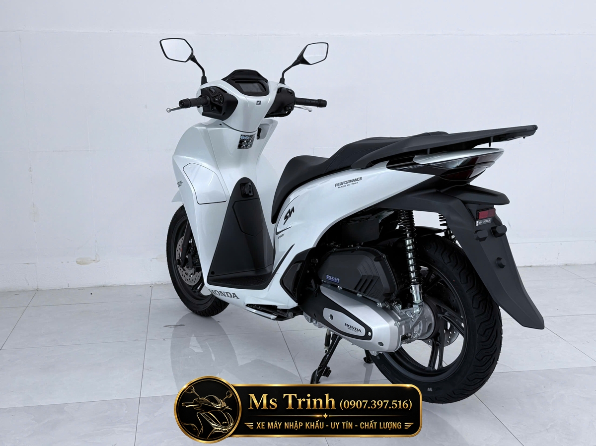 Honda SH150i Special Edition Standard nhập HMR Ý màu trắng tại Đà Nẵng: Giá trị nằm trong từng chi tiết nguyên bản