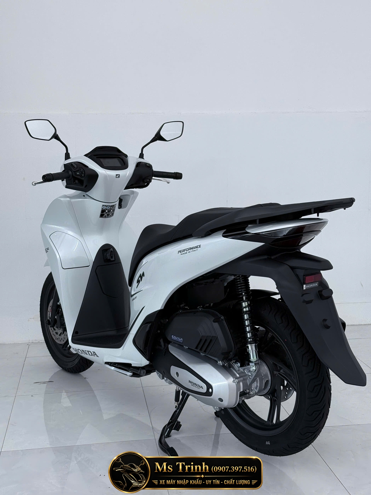 Honda SH150i Special Edition Standard nhập HMR Ý màu trắng tại Đà Nẵng: Giá trị nằm trong từng chi tiết nguyên bản