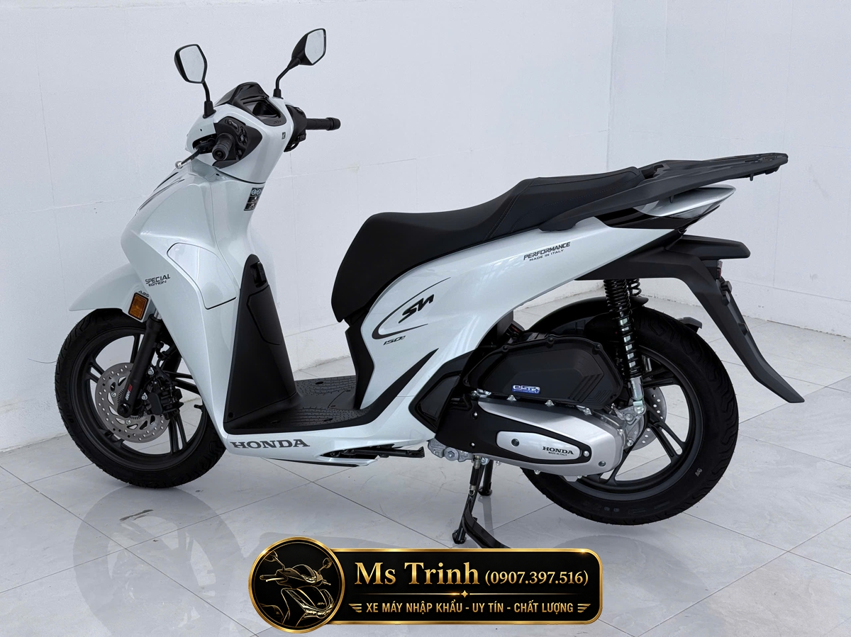 Honda SH150i Special Edition Standard nhập HMR Ý màu trắng tại Đà Nẵng: Giá trị nằm trong từng chi tiết nguyên bản