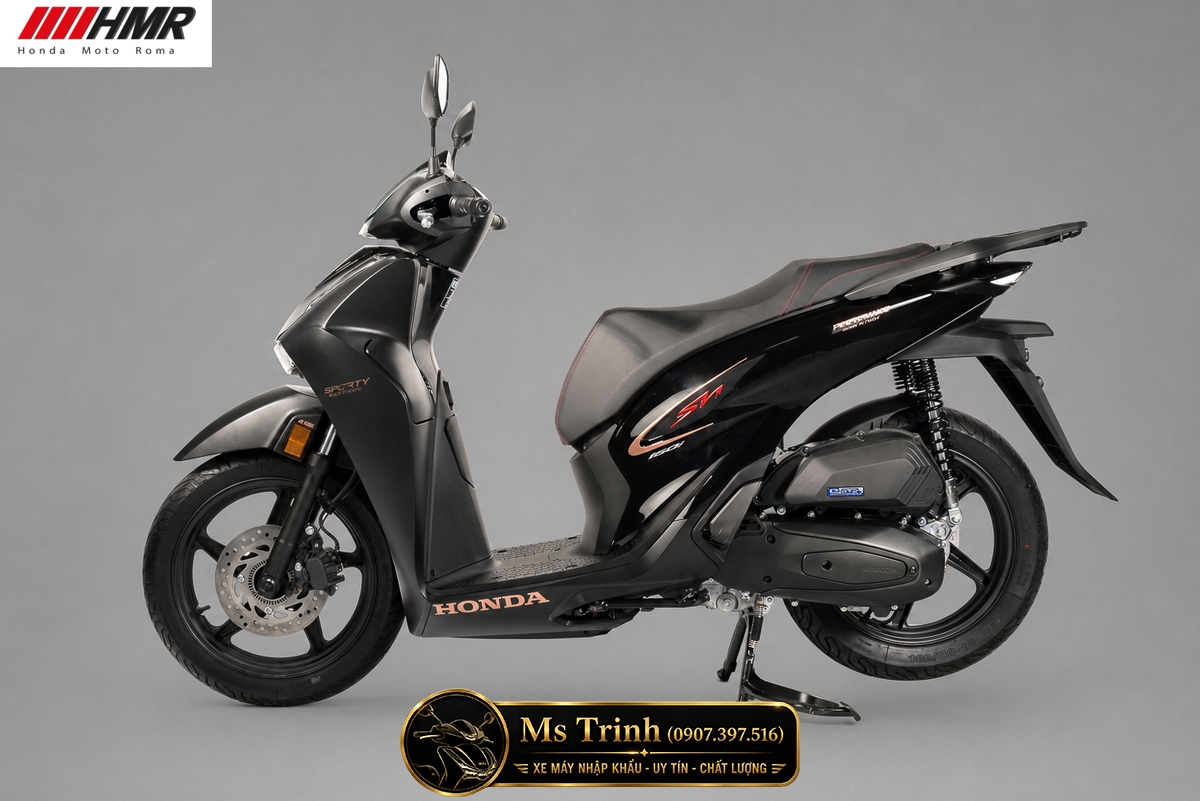 Honda SH150i nhập Ý 2026 Sporty màu đen tại Đà Nẵng - Mẫu SH Ý cao cấp được săn đón nhất hiện nay