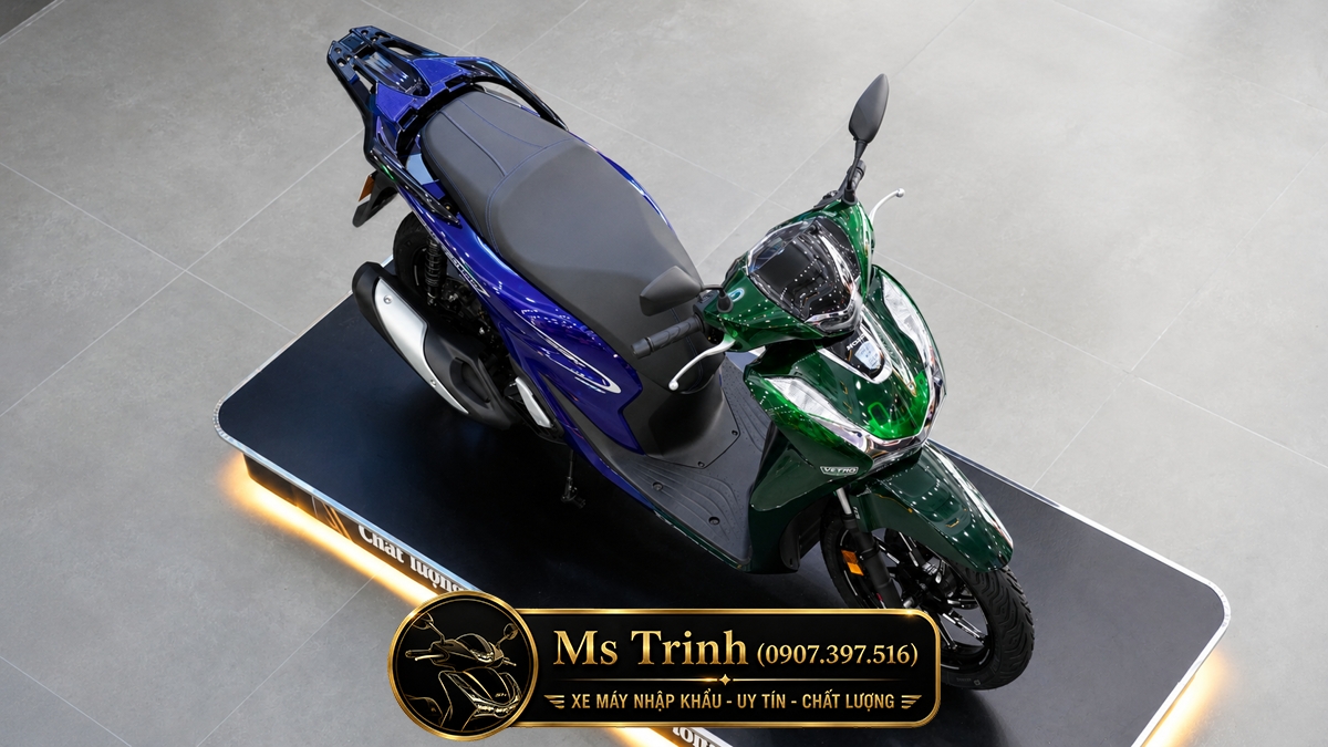 Honda SH150i Vetro Green - Sapphire tại Đà Nẵng: SH Ý Limited 200 xe