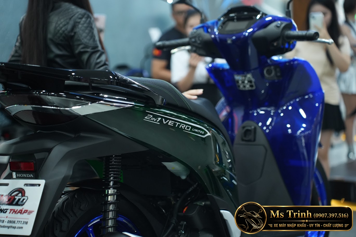 Honda SH150i Vetro Sapphire - Green tại Đà Nẵng: SH Ý 2 trong 1 giới hạn 200 xe