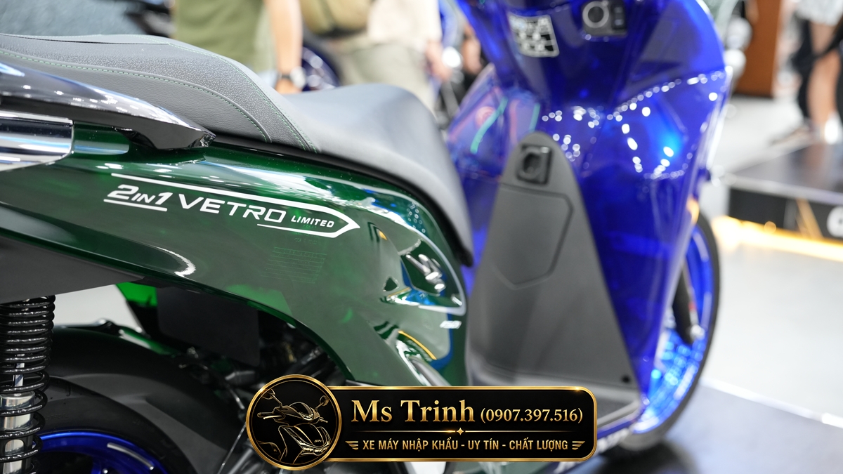 Honda SH150i Vetro Sapphire - Green tại Đà Nẵng: SH Ý 2 trong 1 giới hạn 200 xe