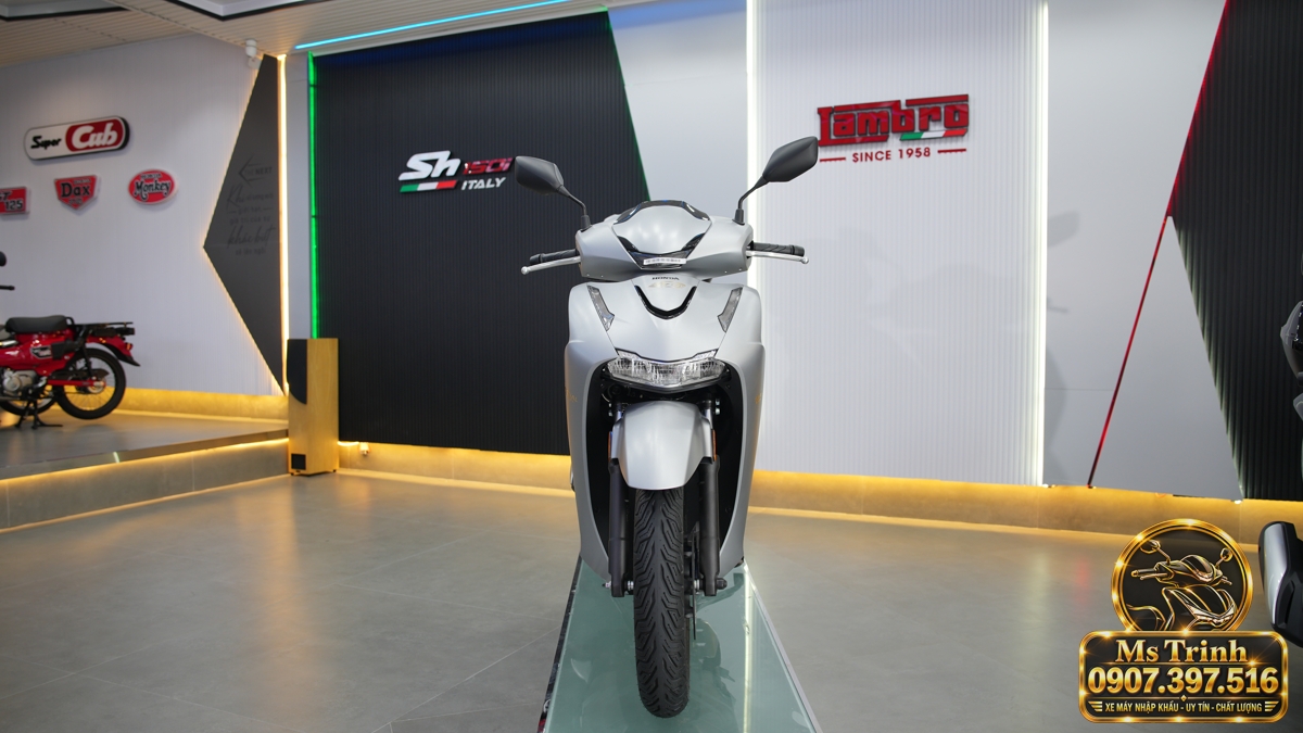 Honda SH150i Ý xám bạc 2027 tại Đà Nẵng - Nhập Ý, tem vàng sang trọng, giá tốt