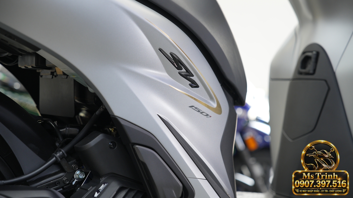 Honda SH150i Ý xám bạc 2027 tại Đà Nẵng - Nhập Ý, tem vàng sang trọng, giá tốt