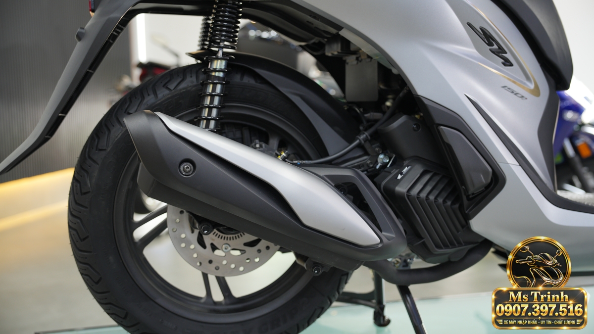 Honda SH150i Ý xám bạc 2027 tại Đà Nẵng - Nhập Ý, tem vàng sang trọng, giá tốt