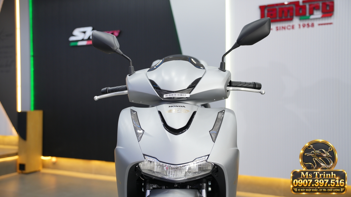 Honda SH150i Ý xám bạc 2027 tại Đà Nẵng - Nhập Ý, tem vàng sang trọng, giá tốt