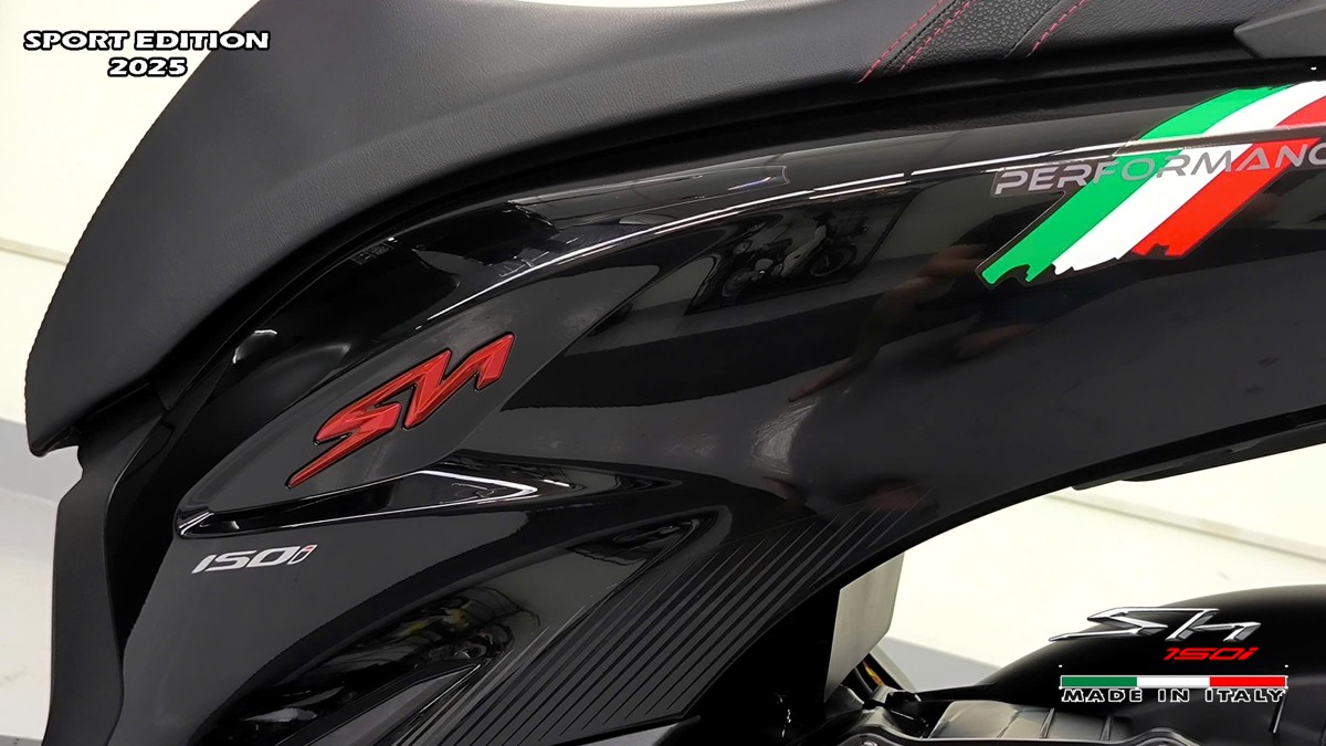 Honda SH150i 2025 Italy Sport Edition Màu Đen, Nhập Chính Hãng, Giá Rẻ tại Đà Nẵng