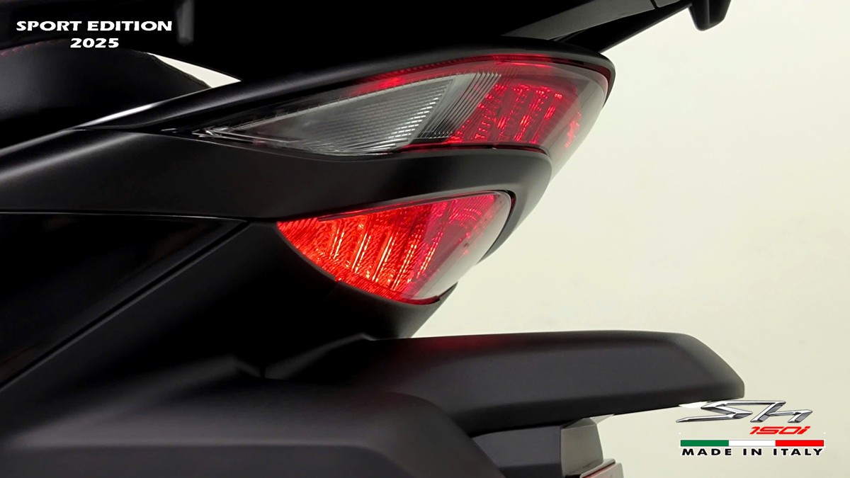 Honda SH150i 2025 Italy Sport Edition Màu Đen, Nhập Chính Hãng, Giá Rẻ tại Đà Nẵng