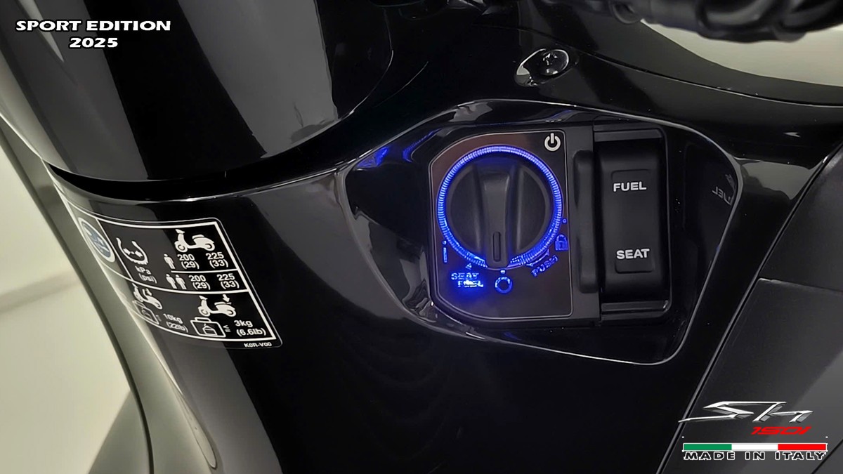 Honda SH150i 2025 Italy Sport Edition Màu Đen, Nhập Chính Hãng, Giá Rẻ tại Đà Nẵng
