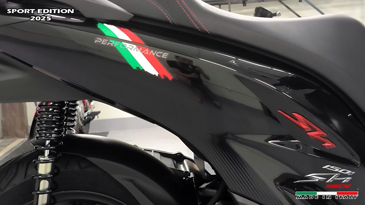 Honda SH150i 2025 Italy Sport Edition Màu Đen, Nhập Chính Hãng, Giá Rẻ tại Đà Nẵng