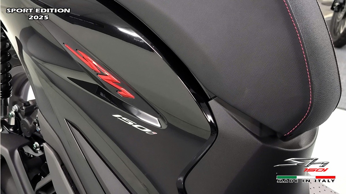 Honda SH150i 2025 Italy Sport Edition Màu Đen, Nhập Chính Hãng, Giá Rẻ tại Đà Nẵng
