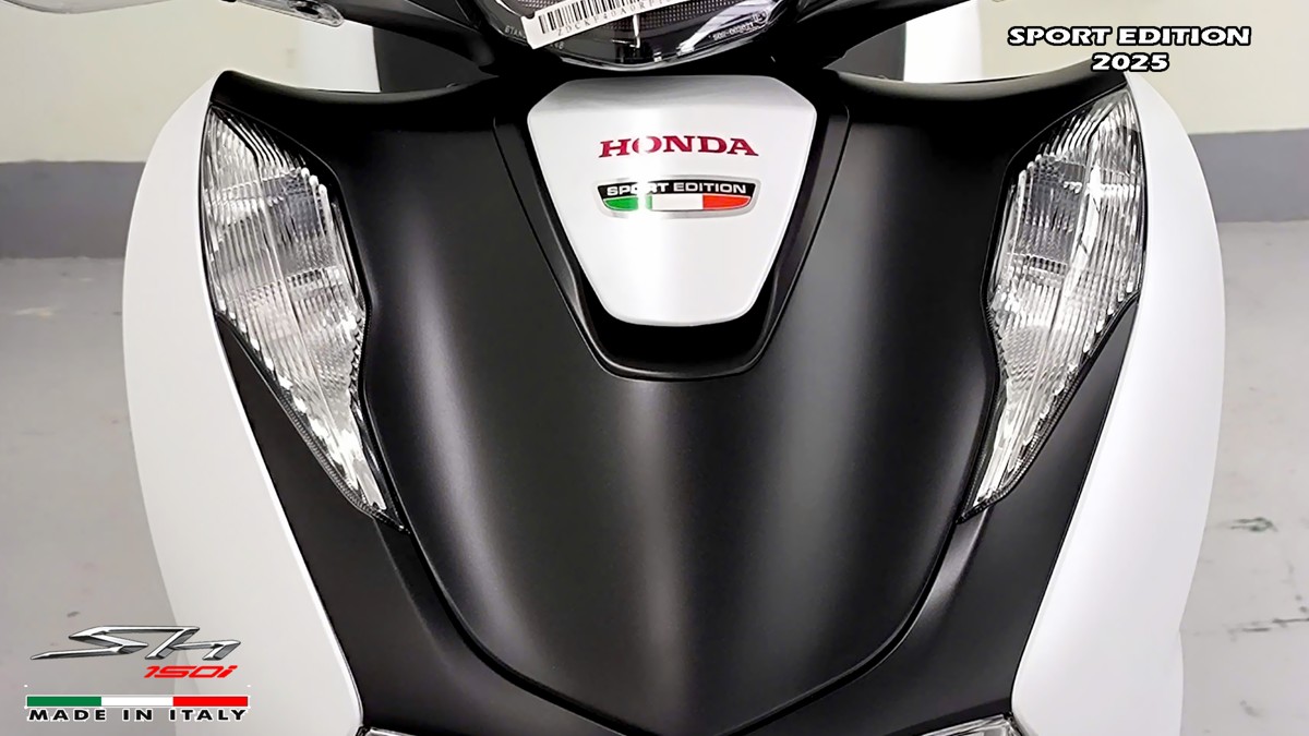 Honda SH150i Sport Edition 2025 Trắng, Made In Italy, Nhập Chính Hãng tại Đà Nẵng