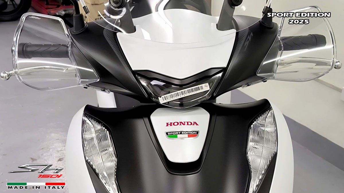 Honda SH150i Sport Edition 2025 Trắng, Made In Italy, Nhập Chính Hãng tại Đà Nẵng