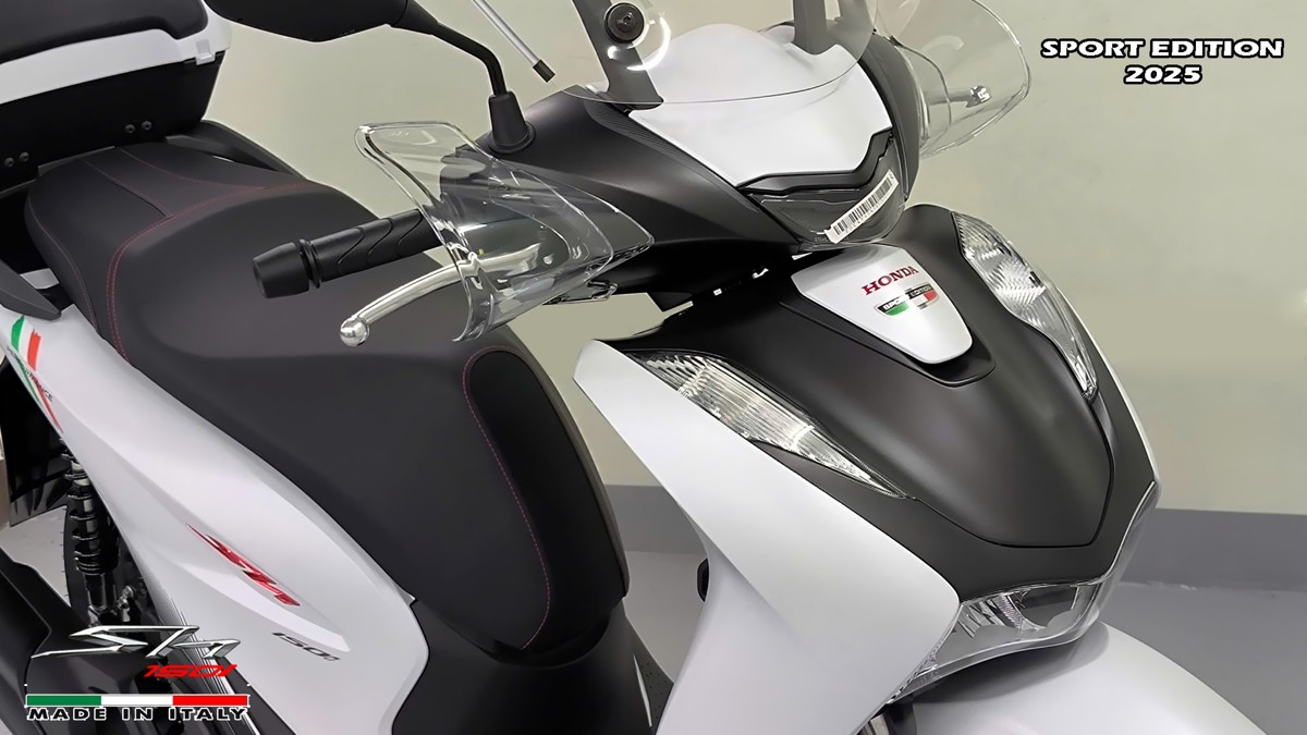 Honda SH150i Sport Edition 2025 Trắng, Made In Italy, Nhập Chính Hãng tại Đà Nẵng