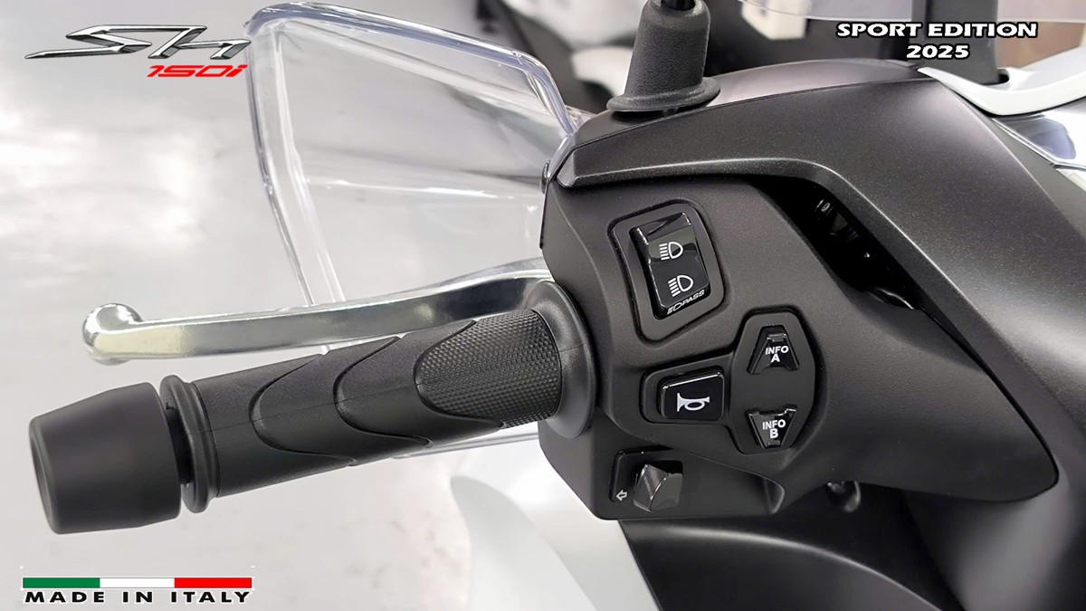 Honda SH150i Sport Edition 2025 Trắng, Made In Italy, Nhập Chính Hãng tại Đà Nẵng