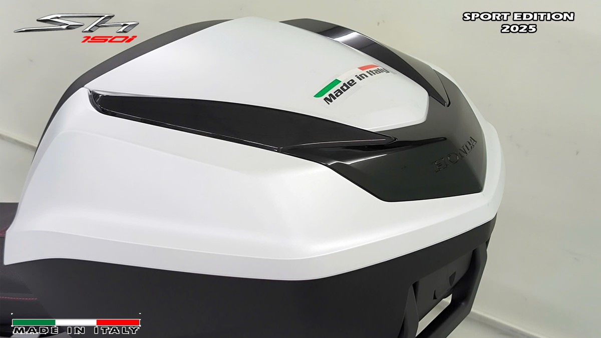 Honda SH150i Sport Edition 2025 Trắng, Made In Italy, Nhập Chính Hãng tại Đà Nẵng
