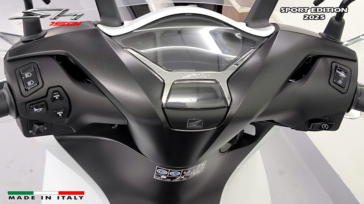 Honda SH150i Sport Edition 2025 Trắng, Made In Italy, Nhập Chính Hãng tại Đà Nẵng