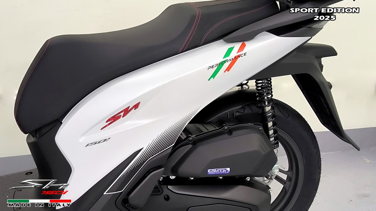 Honda SH150i Sport Edition 2025 Trắng, Made In Italy, Nhập Chính Hãng tại Đà Nẵng