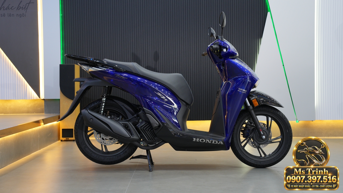 Honda SH150 Vetro Blue 2027 tại Đà Nẵng - Xanh Sapphire trong suốt, nhập Ý sang trọng