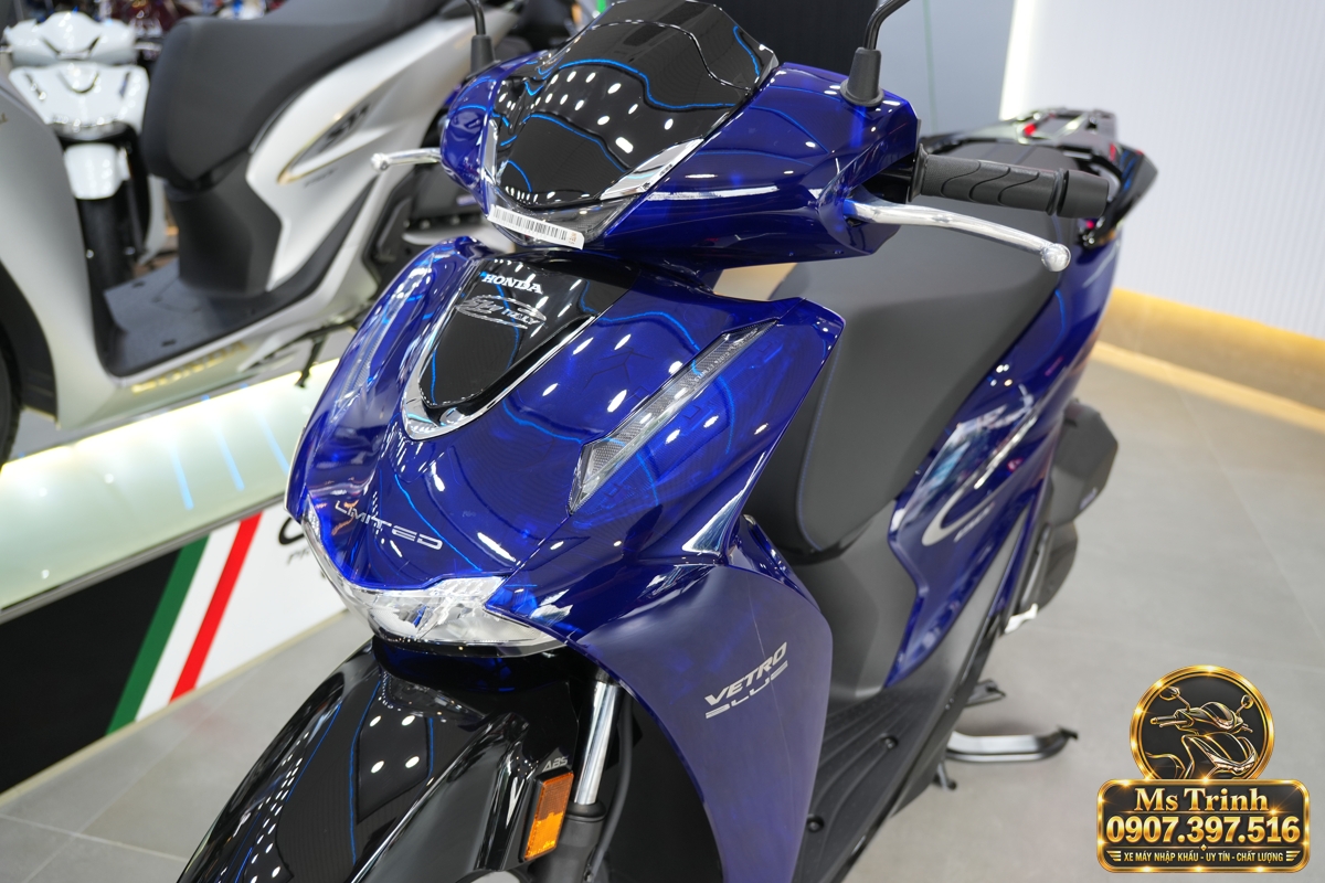 Honda SH150 Vetro Blue 2027 tại Đà Nẵng - Xanh Sapphire trong suốt, nhập Ý sang trọng