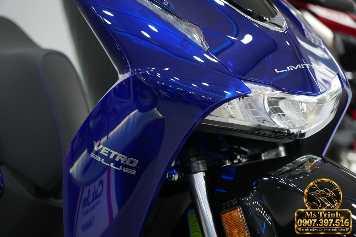 Honda SH150 Vetro Blue 2027 tại Đà Nẵng - Xanh Sapphire trong suốt, nhập Ý sang trọng