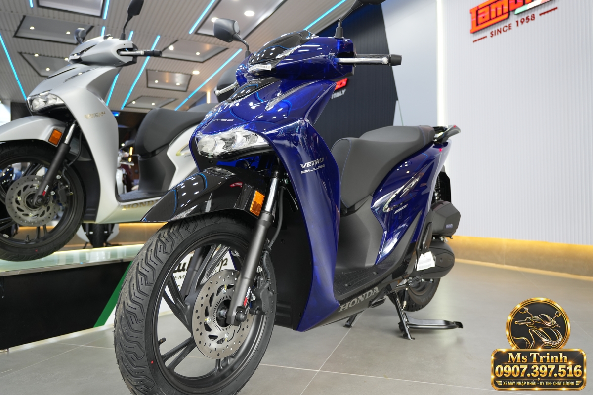Honda SH150 Vetro Blue 2027 tại Đà Nẵng - Xanh Sapphire trong suốt, nhập Ý sang trọng