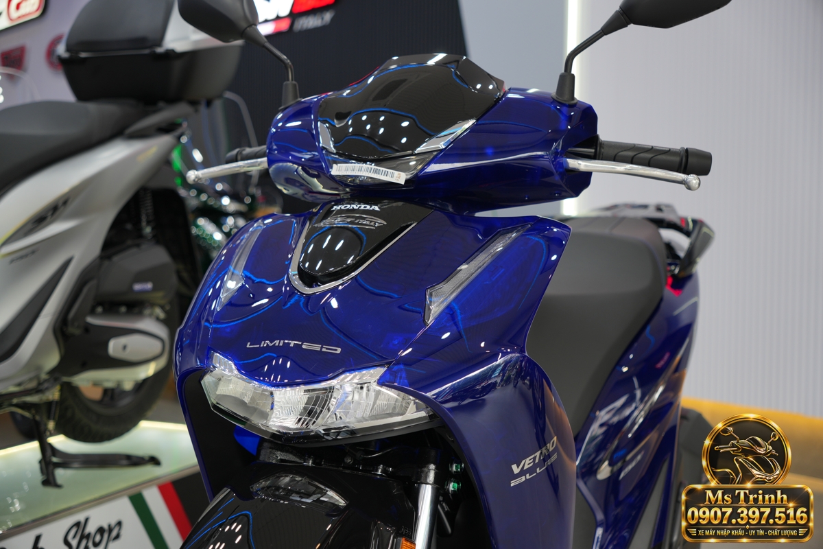 Honda SH150 Vetro Blue 2027 tại Đà Nẵng - Xanh Sapphire trong suốt, nhập Ý sang trọng