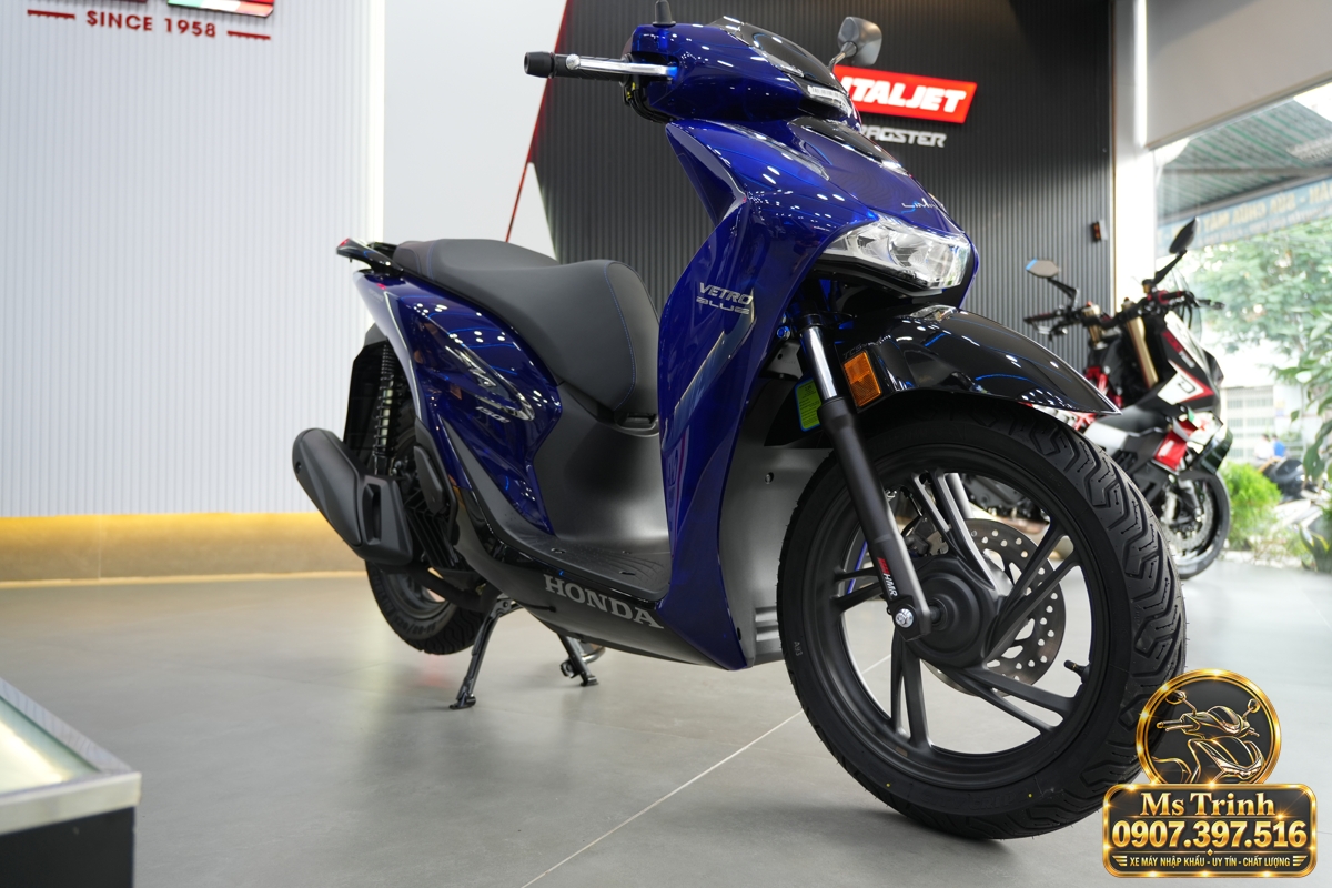 Honda SH150 Vetro Blue 2027 tại Đà Nẵng - Xanh Sapphire trong suốt, nhập Ý sang trọng