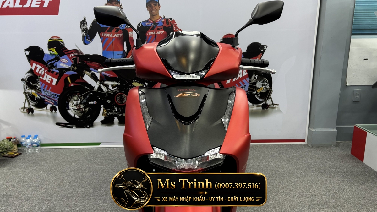 Honda SH150 Ý 2026 màu đỏ Sporty New Concept tại Đà Nẵng: Giá trị khác biệt của một chiếc SH nhập khẩu