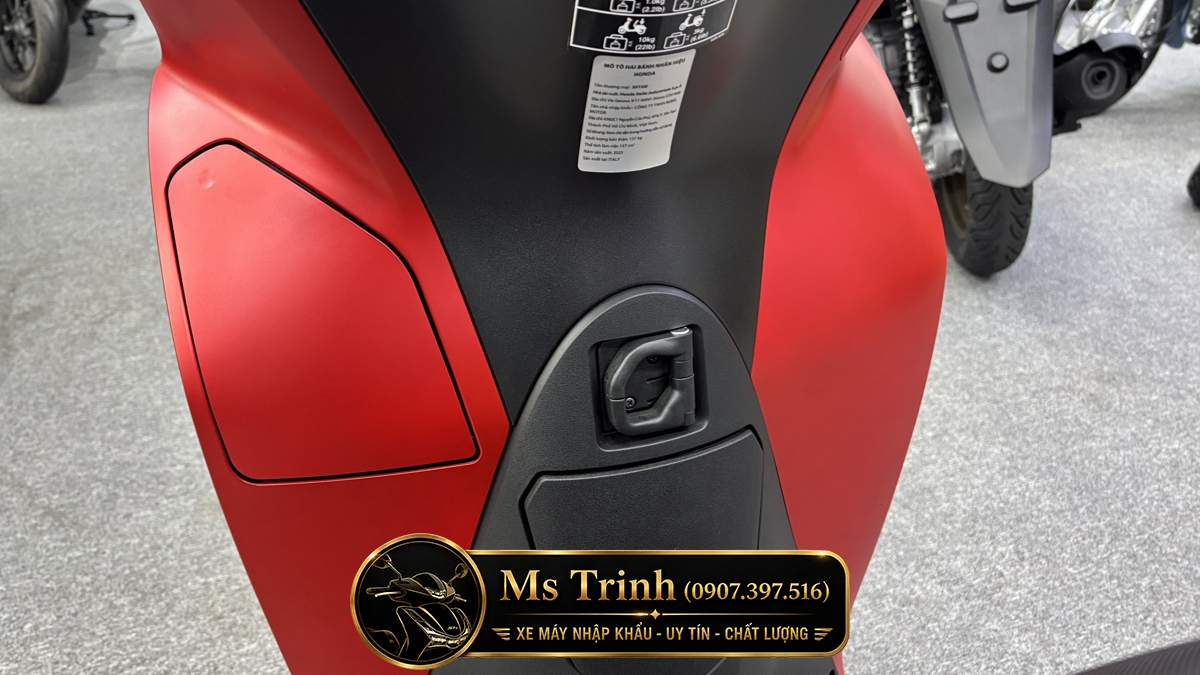 Honda SH150 Ý 2026 màu đỏ Sporty New Concept tại Đà Nẵng: Giá trị khác biệt của một chiếc SH nhập khẩu