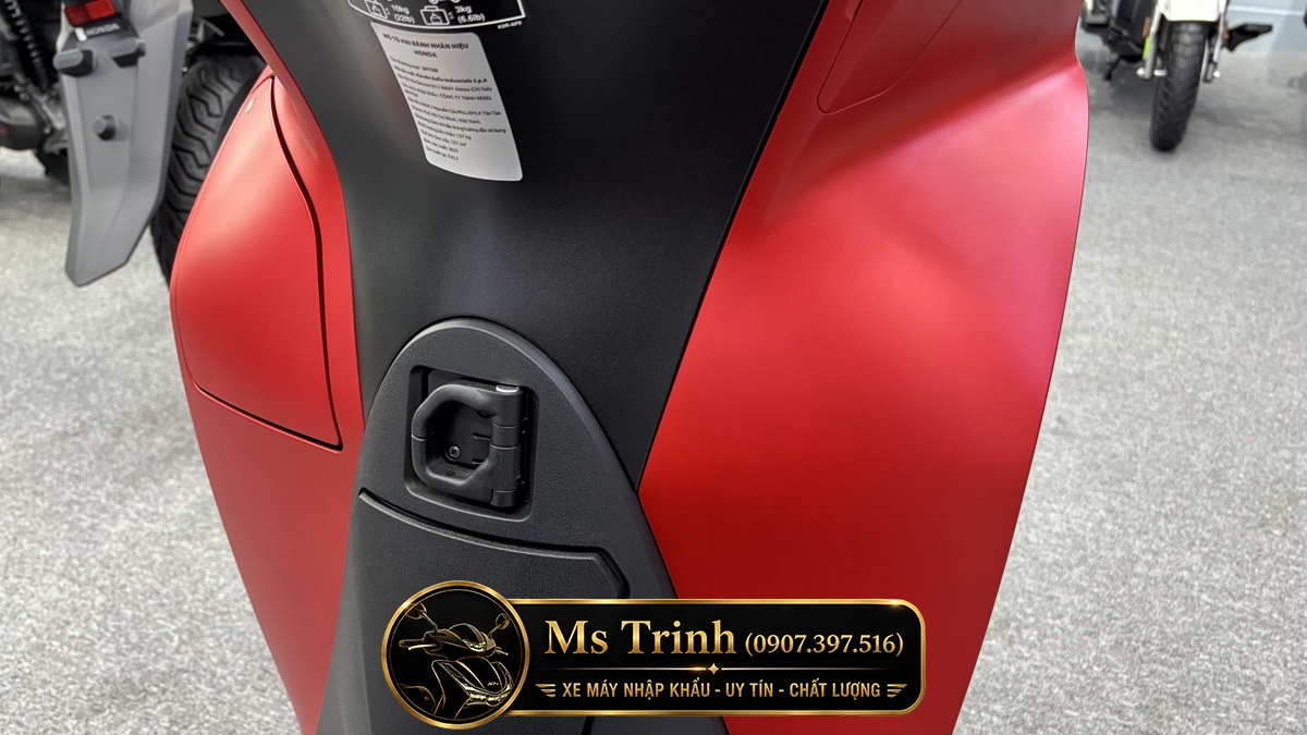Honda SH150 Ý 2026 màu đỏ Sporty New Concept tại Đà Nẵng: Giá trị khác biệt của một chiếc SH nhập khẩu