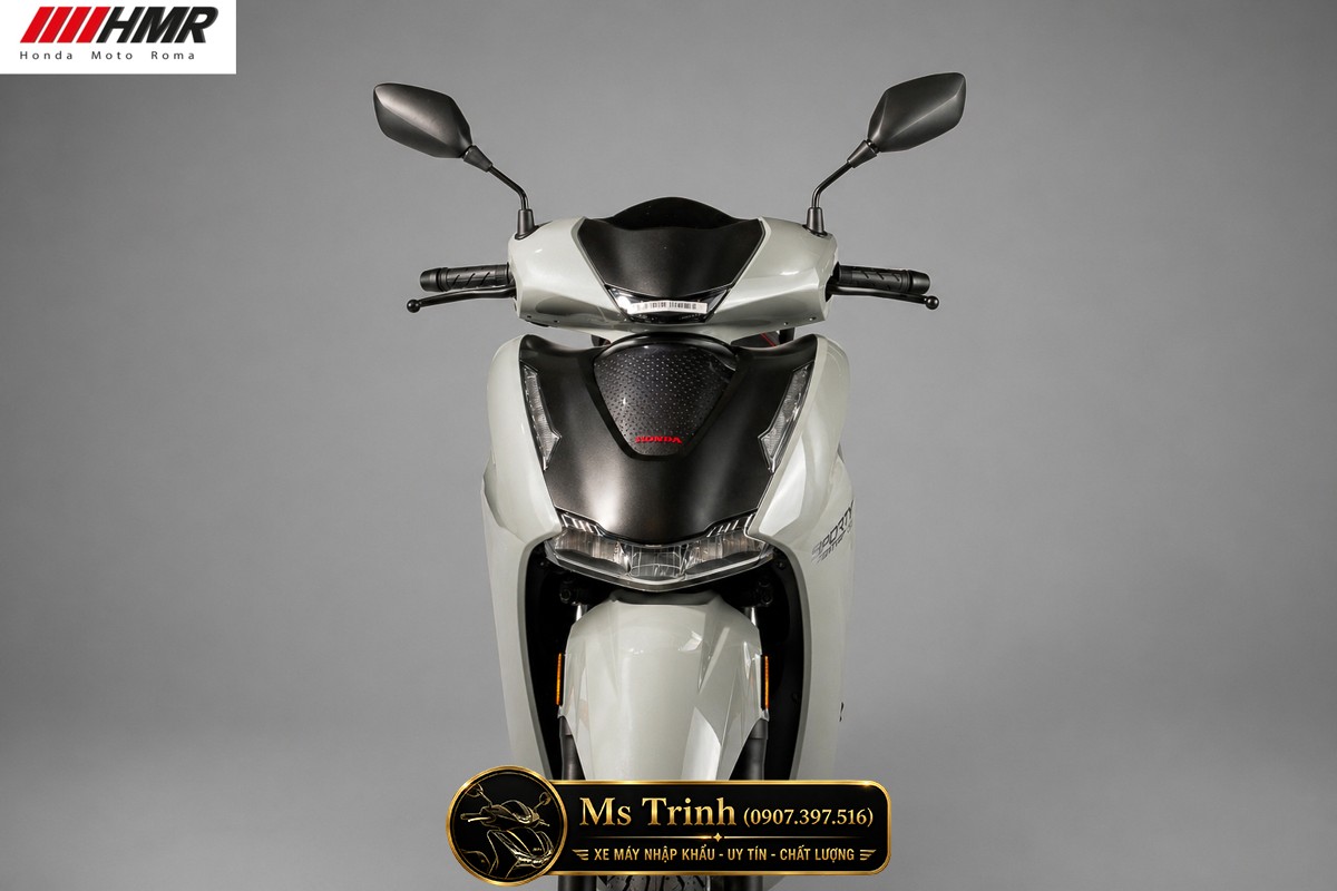 Honda SH350i nhập Ý 2026 tại Đà Nẵng - SH350i Sporty Trắng Nhám, Xám Bóng Đẳng Cấp Chuẩn Ý