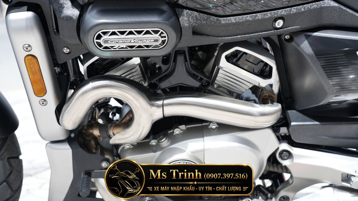 Hyosung GV350X tại Đà Nẵng - Cruiser 350cc Phong Cách Mỹ Cơ Bắp, Cá Tính