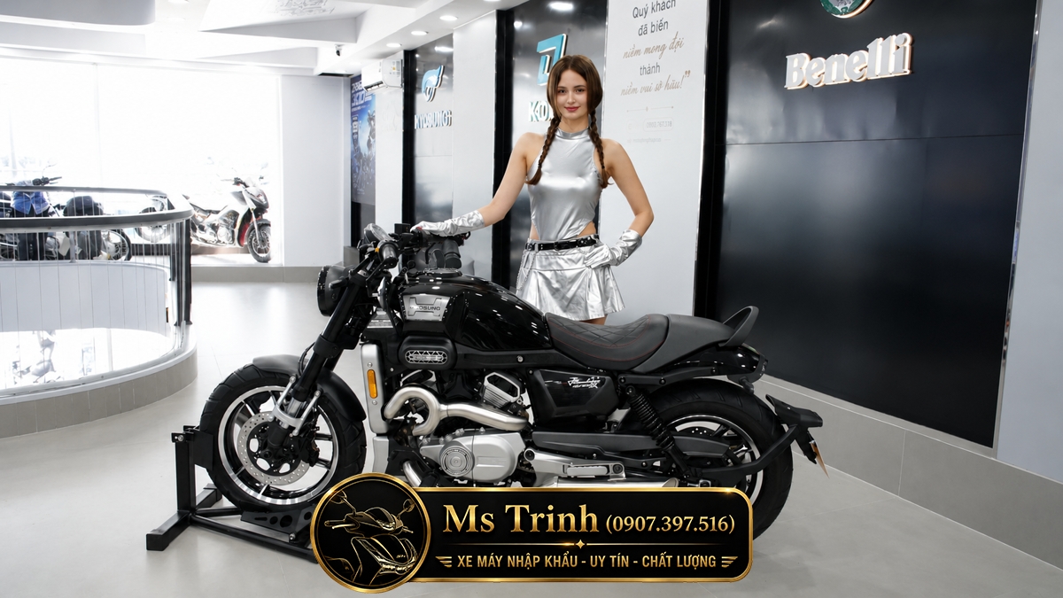 Hyosung GV350X tại Đà Nẵng - Cruiser 350cc Phong Cách Mỹ Cơ Bắp, Cá Tính